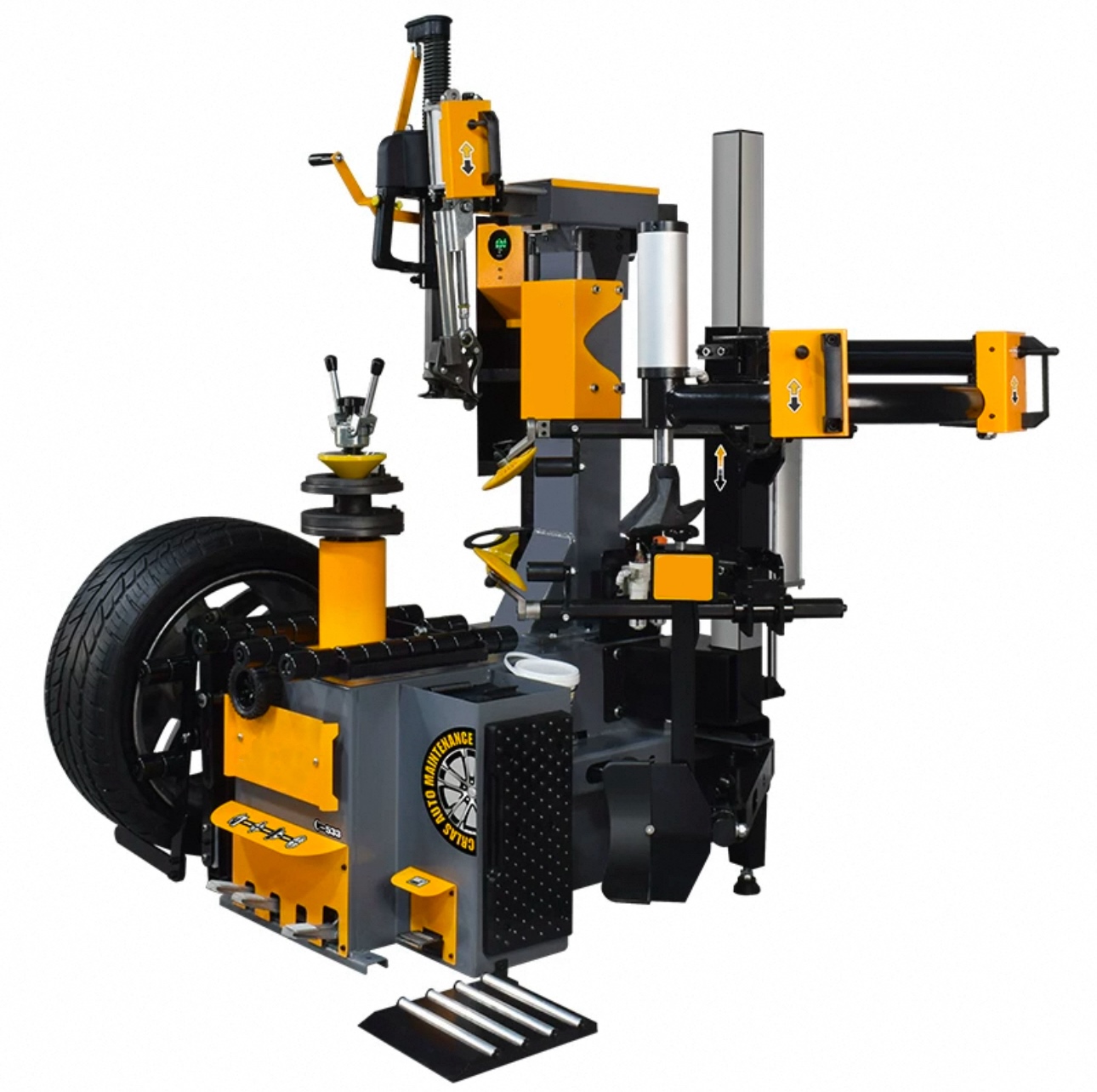 Servo Motor - เครื่องเปลี่ยนยางรถยนต์อัตโนมัติ Tricar Luxury ขนาด 28 นิ้ว