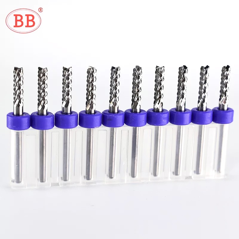 End Mill Set - BB คาร์ไบด์ข้าวโพด End MillIng เครื่องตัดทังสเตนฟันแกะสลักเครื่อง CNC
