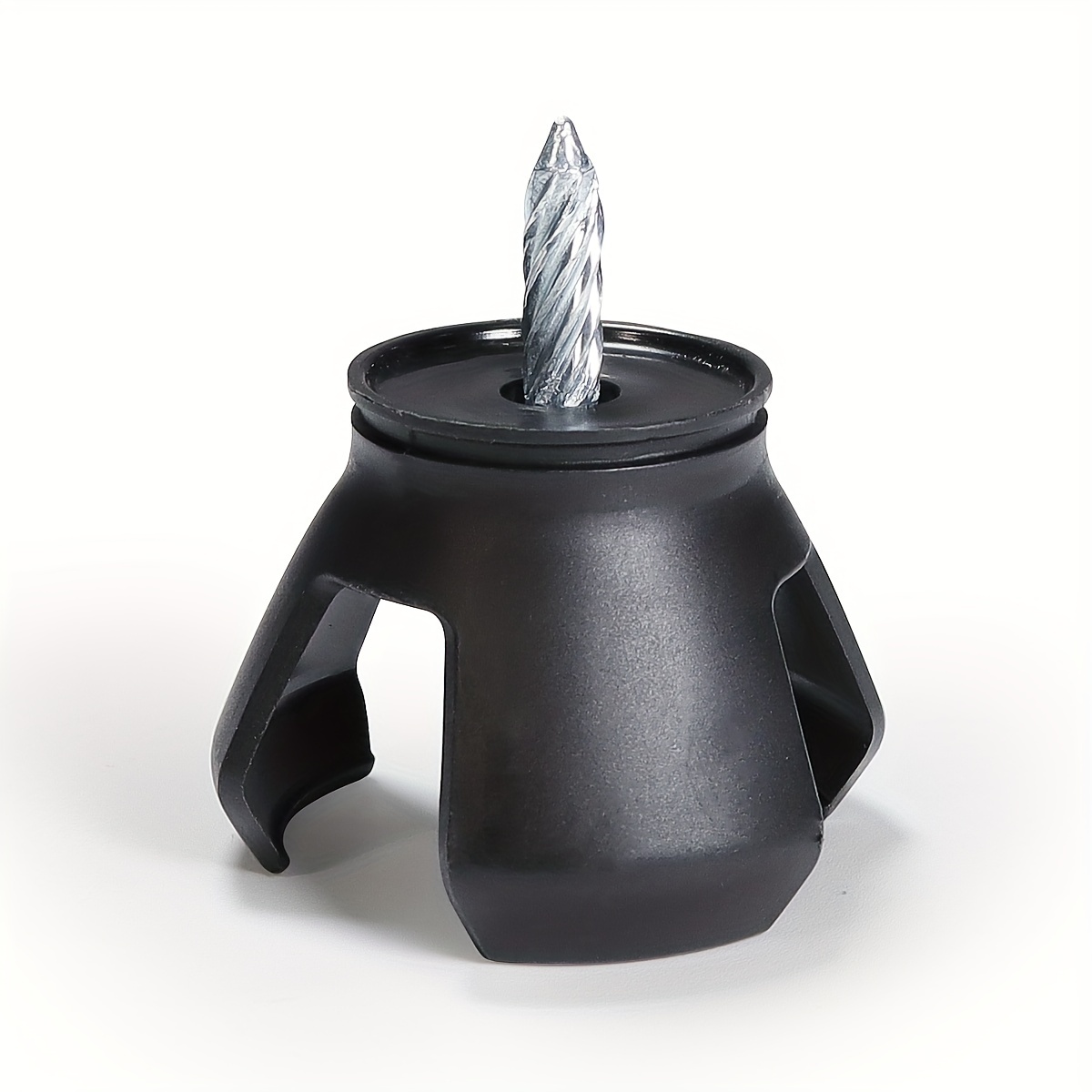 Ball Screw - ที่เก็บลูกกอล์ฟแบบพกพา แบบยืดหดได้ รูปทรงกลีบดอกไม้ 3 แฉก ทำจากสแตนเลส