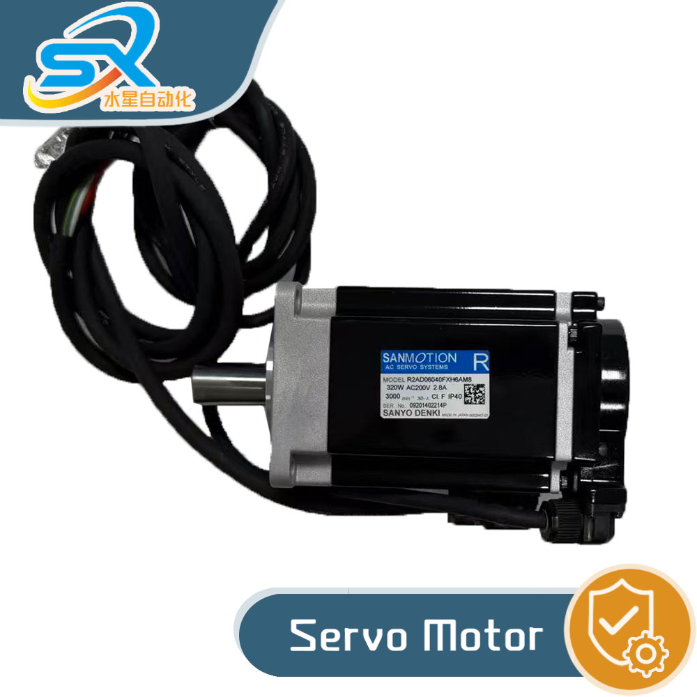 Servo Motor - SANYO DENKI AC เซอร์โวมอเตอร์ R2AD06040FXH6AM8 320w