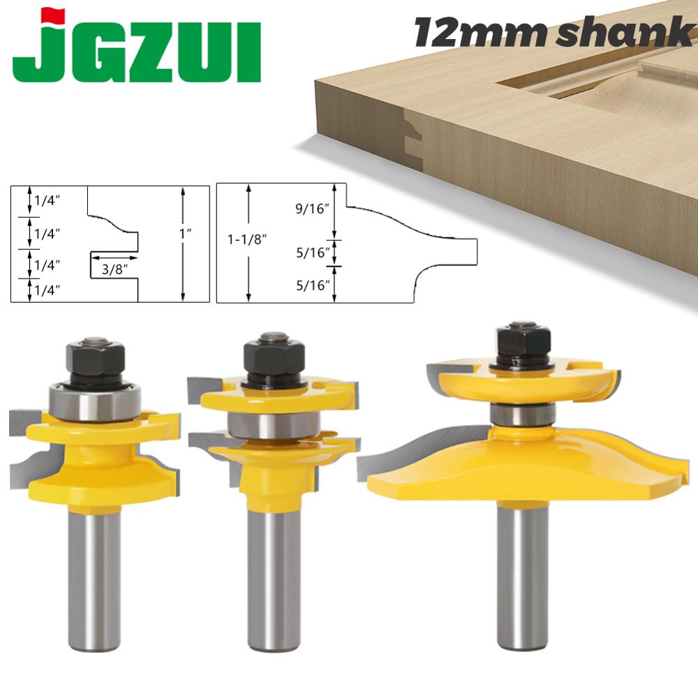 3 ชิ้น 12 มิลลิเมตร Shank Rail - End Mill Set บทวิจารณ์และราคา