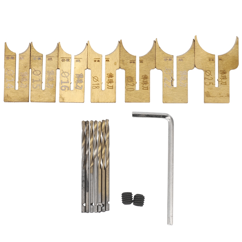 ชุดดอกสว่านเจาะลูกปัดไม้ 24 ชิ - Drill Bit Set บทวิจารณ์และราคา