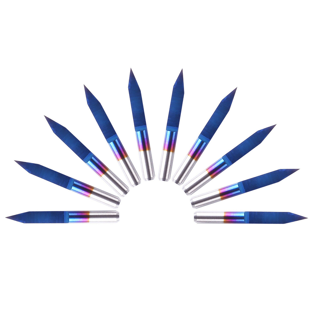ดอกกัด PCB เคลือบสีน้ำเงินขนาด - End Mill บทวิจารณ์และราคา