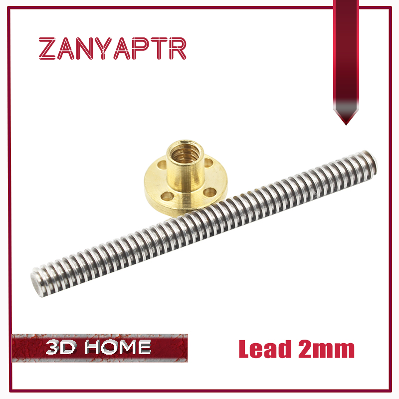 3D เครื่องพิมพ์ CNC ตะกั่ว 2 ม - Lead Screw 8Mm บทวิจารณ์และราคา