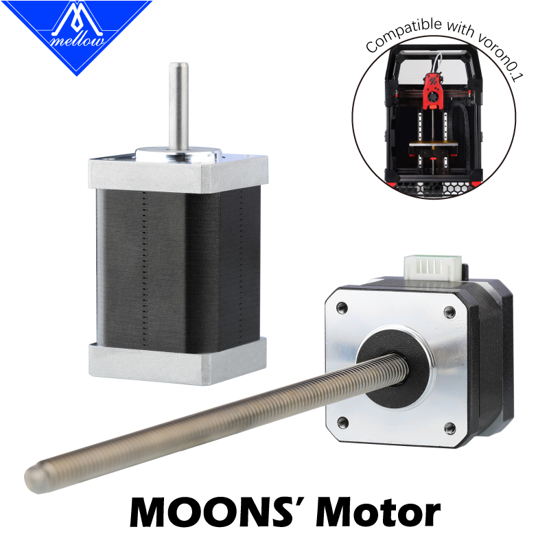 มอเตอร์สเต็ปเปอร์ Mellow MOONS - Nema 17 Stepper บทวิจารณ์และราคา