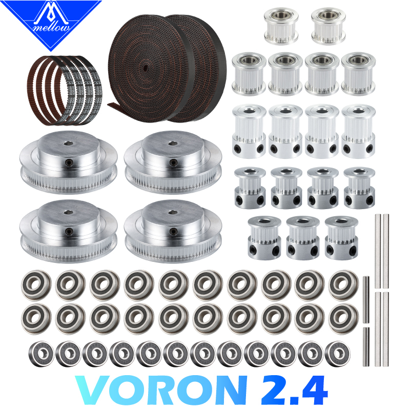 Mellow 3D เครื่องพิมพ์ VORON 2 - Gt2 Belt บทวิจารณ์และราคา