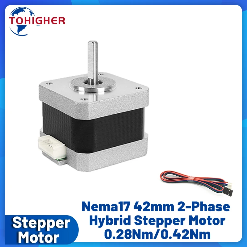 มอเตอร์สเต็ปเปอร์ Nema17 รุ่น  - Nema 17 Stepper บทวิจารณ์และราคา
