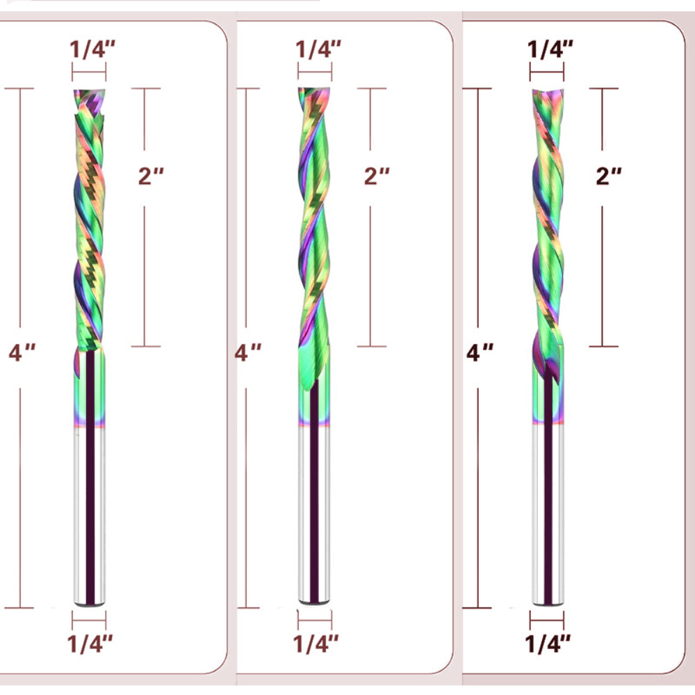 ดอกเราเตอร์แบบเกลียว หัวคาร์ไบ - End Mill บทวิจารณ์และราคา