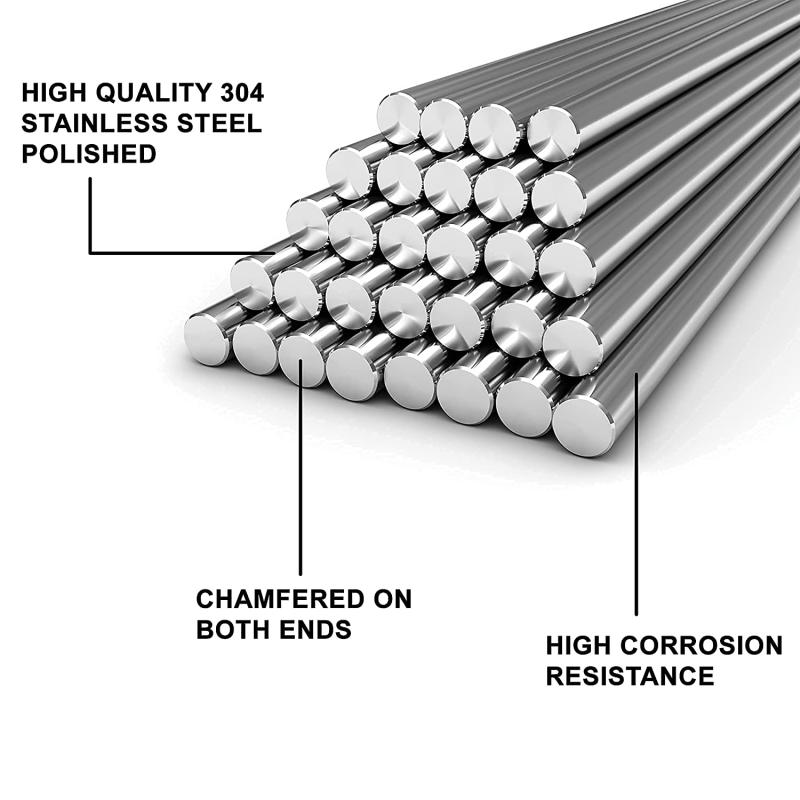1/5 PC สแตนเลสสตีลรอบ Rod เครื - Linear Rod 8Mm บทวิจารณ์และราคา